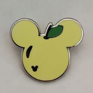 Disney Pin Trading Pear Fruit Icon Food Collection Hidden Mickey Pin 2008